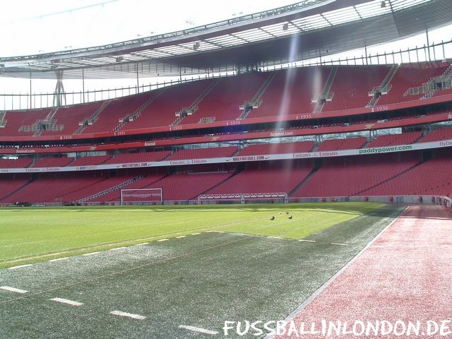 Emirates - South Stand - Arsenal FC - fussballinlondon.de