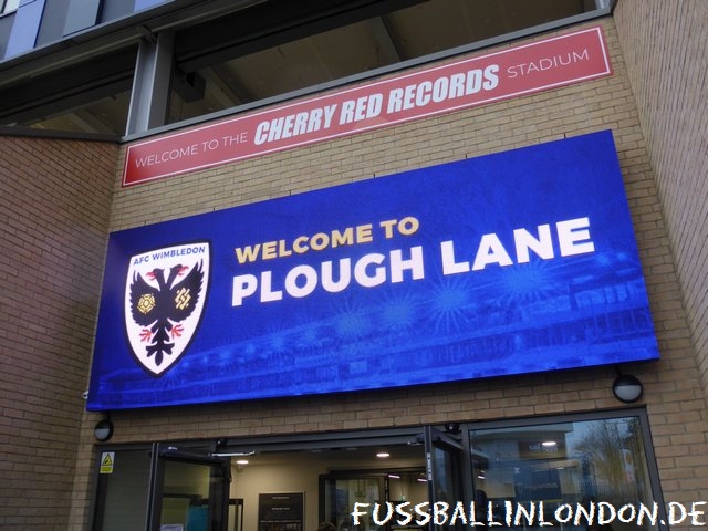 Plough Lane -  - AFC Wimbledon - fussballinlondon.de