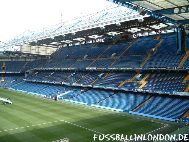 Stamford Bridge - East Stand vom Shed Upper aus - Chelsea FC - fussballinlondon.de