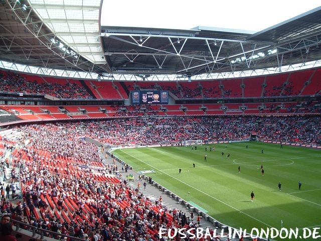 Wembley Stadium - Die Ostkurve - England - fussballinlondon.de