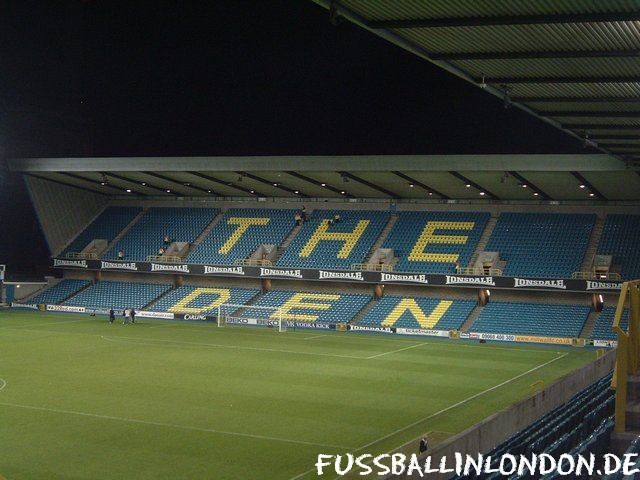 The Den - Cold Blow Lane End - Millwall FC - fussballinlondon.de