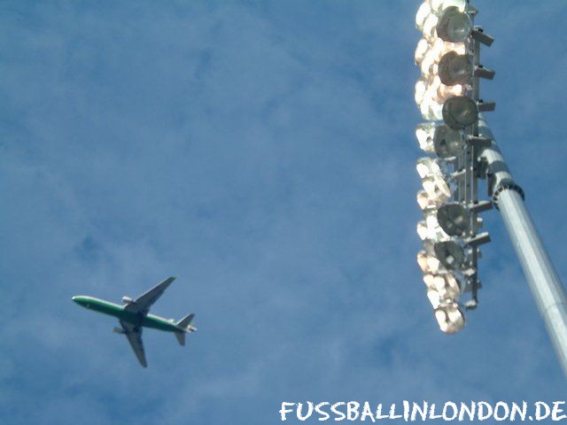 Craven Cottage - In der Heathrow Einflugschneise... - Fulham FC - fussballinlondon.de