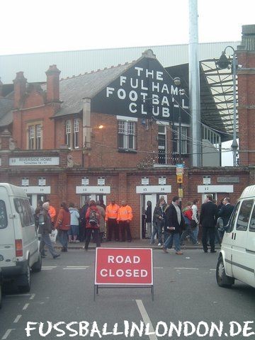 Craven Cottage - Die Cottage von aussen - Fulham FC - fussballinlondon.de