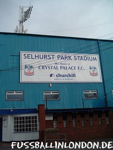 Selhurst Park -  - Crystal Palace FC - fussballinlondon.de