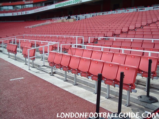 Emirates - Arsene's Season Ticket Seat - Arsenal FC - londonfootballguide.com