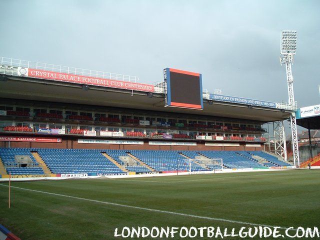 Selhurst Park - Whitehorse Lane Stand - Crystal Palace FC - londonfootballguide.com