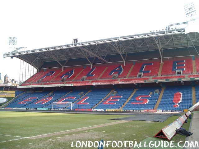 Selhurst Park - Homesdale Road Stand - Crystal Palace FC - londonfootballguide.com