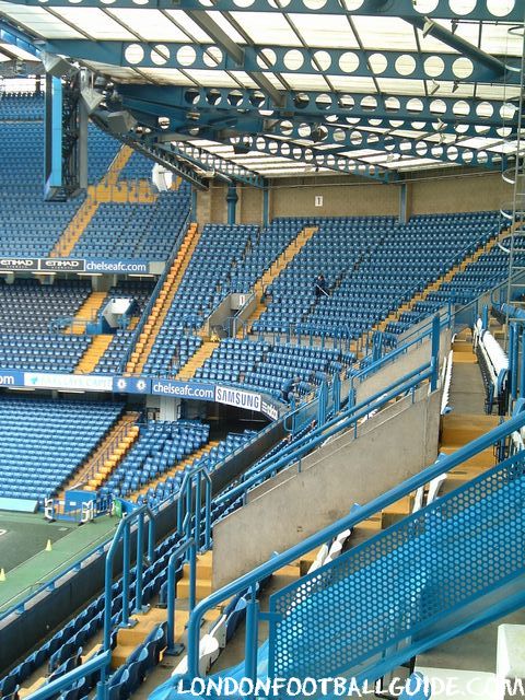 Stamford Bridge - Away Sector - Chelsea FC - londonfootballguide.com