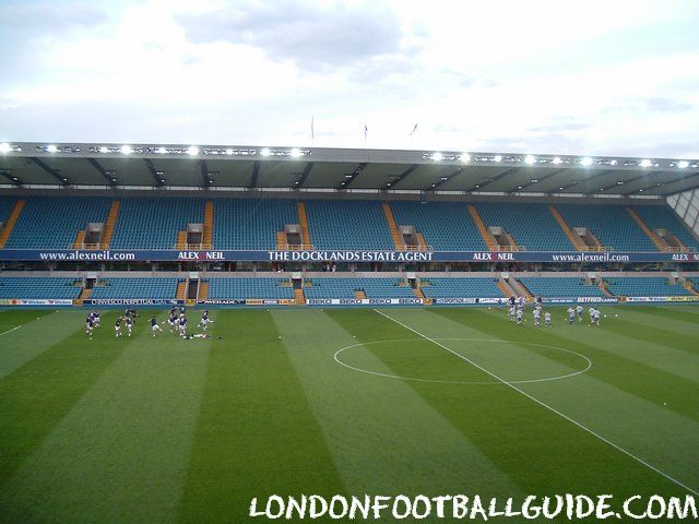 The Den - East Stand - Millwall FC - londonfootballguide.com