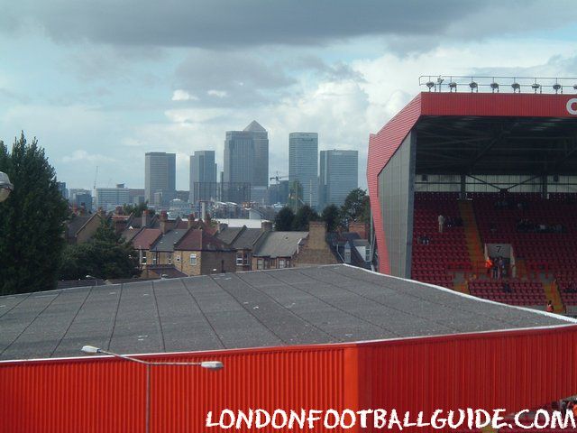 The Valley - Canary Wharf - Charlton Athletic FC - londonfootballguide.com