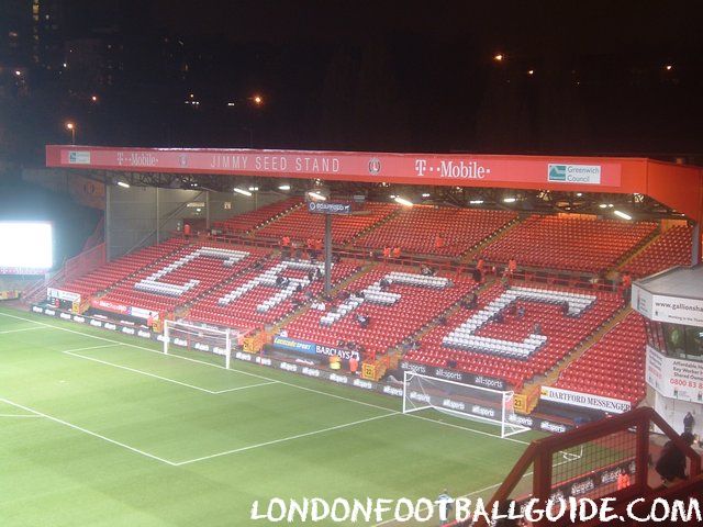 The Valley - South Stand (Away Sector) - Charlton Athletic FC - londonfootballguide.com